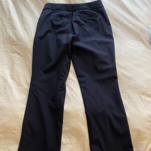 Banana Republic Martin Fit Women's Navy Wool Blend Trousers